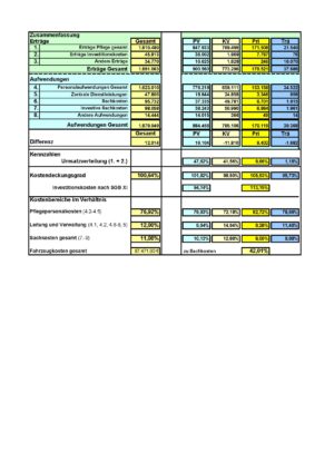 Kostenstellen und Kostenträgerrechnung Pflegedienst - Version 2025 – Bild 5