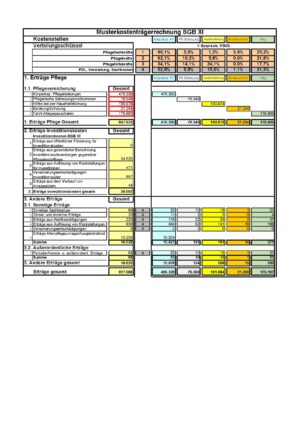 Kostenstellen und Kostenträgerrechnung Pflegedienst - Version 2025 – Bild 7